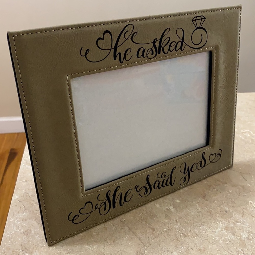 Engagement Picture Frame